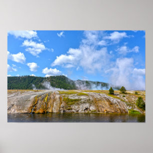 Poster Bassin Biscuit, Parc national de Yellowstone