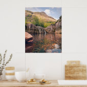Poster Bassin de la cascade de Glencoe (Cuisine)
