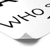 Poster Basson à l'esprit droit (Coin)