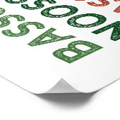 Poster Basson coloré (Coin)