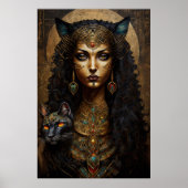 Poster Bastet, la déesse égyptienne antique (Devant)