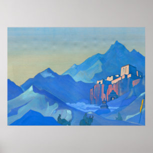Poster Bastion de l'Esprit, 1932 par Nicholas Roerich