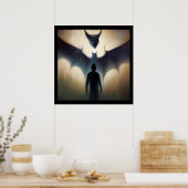 Poster Bat 1 animal Spirit (Cuisine)