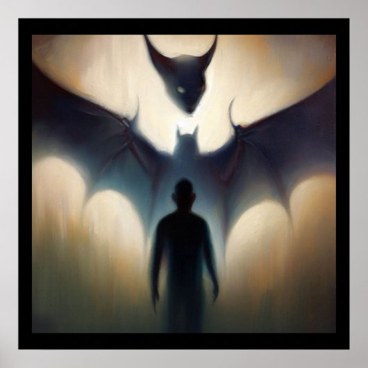 Poster Bat 1 animal Spirit (Devant)