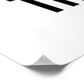 Poster Bat À L'Os Drôle Animal Pun (Coin)