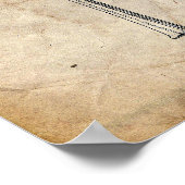 Poster Bat de baseball (Coin)