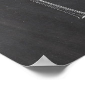 Poster Bat de baseball (Coin)