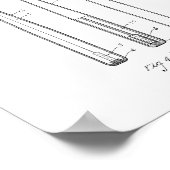 Poster Bat de baseball (Coin)