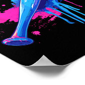 Poster Bat De Baseball Avec Épersion Lèchement Pour Homme (Coin)