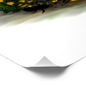 Poster Bat d'Halloween mignonne (Coin)