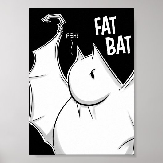 Poster Bat gras (Devant)