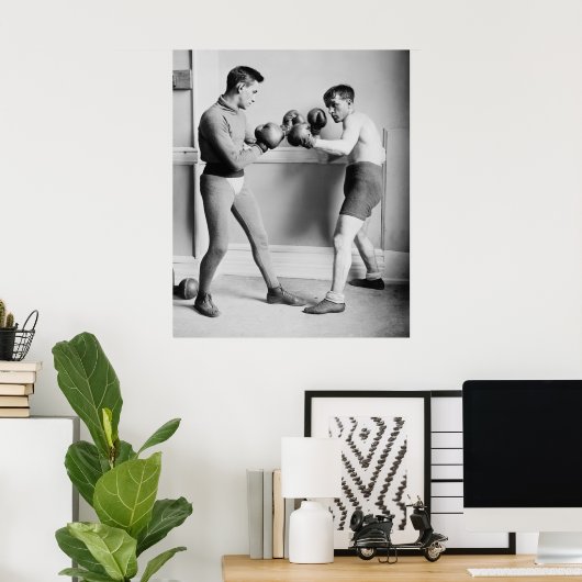 Poster Bat Mantell & C.Y. Smith : 1910 (Bureau à domicile)