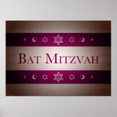 Poster Bat mitzvah (Devant)