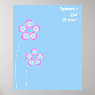 Poster Bat mitzvah Connexion Bureau
