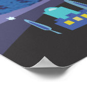 Poster Bat mitzvah du bar musical de Jérusalem Connexion (Coin)