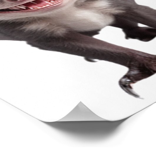 Poster Bat Vampire mignon (Coin)