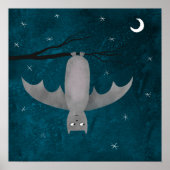 Poster Bat Vampire mignon (Devant)