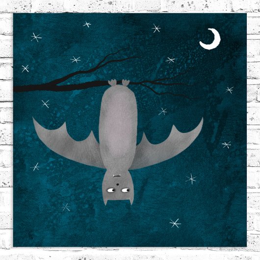 Poster Bat Vampire mignon