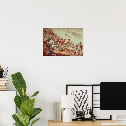 Poster Bataille à Bunker's Hill (Bureau à domicile)