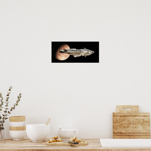 Poster Bataille Cruiser Quitter Orbit (Cuisine)