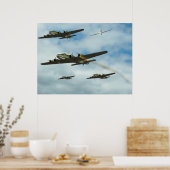 Poster Bataille d'air 1943 (Cuisine)