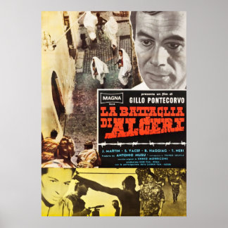 Poster Bataille d'Alger
