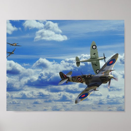 Poster Bataille dans le ciel (Devant)