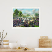 Poster Bataille d'Antietam (Cuisine)