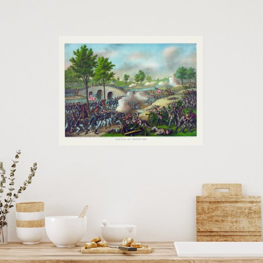 Poster Bataille d'Antietam (Cuisine)
