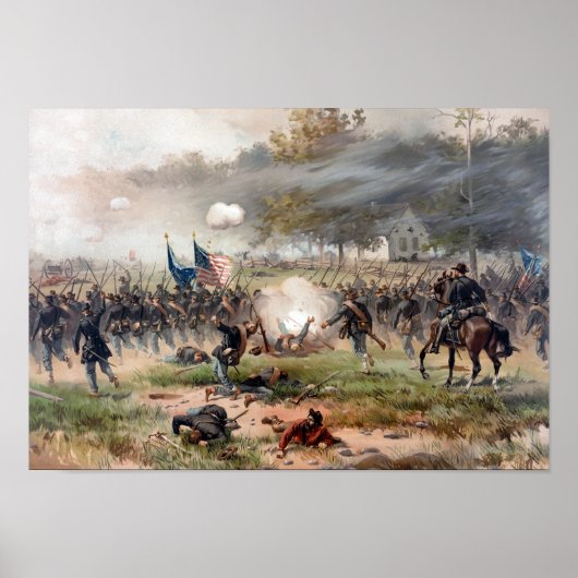 Poster Bataille d'Antietam (Devant)