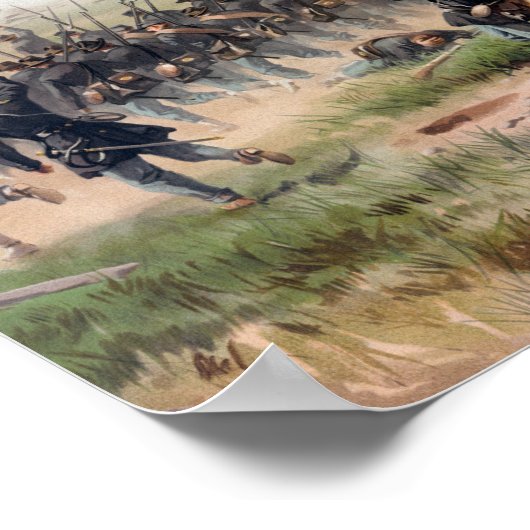 Poster Bataille d'Antietam (Coin)