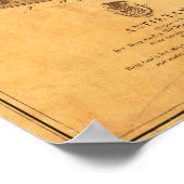 Poster Bataille d'Antietam - Guerre civile Carte panorami (Coin)