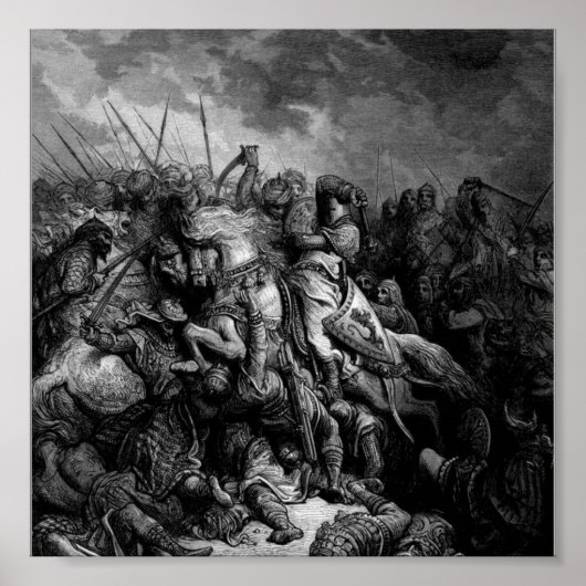 Poster Bataille d'Arsuf (Devant)