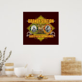 Poster Bataille de Brandy Station (Cuisine)