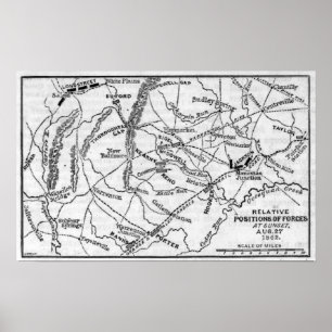 Poster Bataille de Bull Run