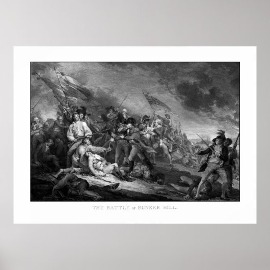 Poster Bataille de Bunker Hill (Devant)