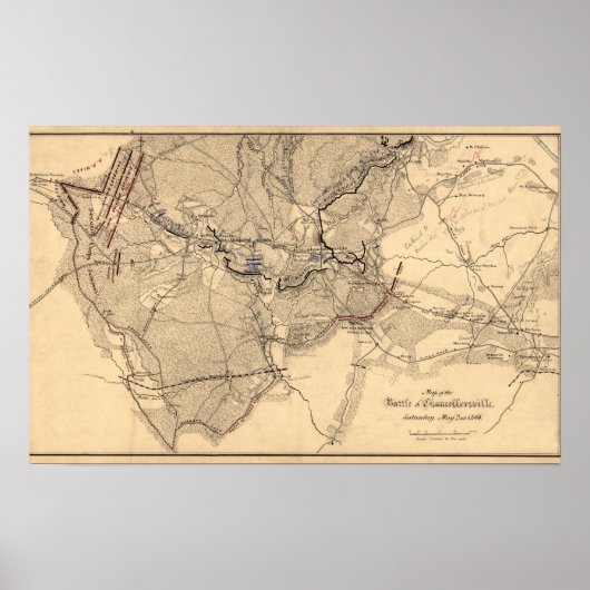 Poster Bataille de Chancellorsville 3 (Devant)