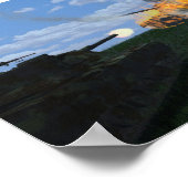 Poster Bataille de chars (Coin)