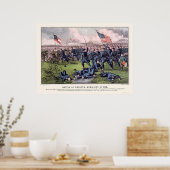 Poster Bataille de Corinthe en 1862 (Cuisine)