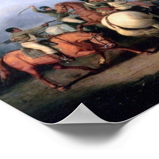 Poster Bataille de Cowpens (Coin)