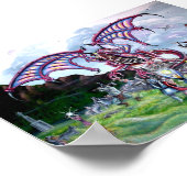 Poster bataille de dragons (Coin)