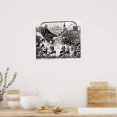 Poster Bataille de Formigny (Cuisine)