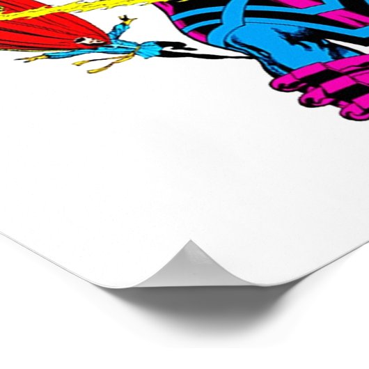 Poster Bataille de Galactus TShirt (Coin)