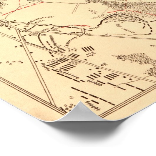 Poster Bataille de Gettysburg (Coin)