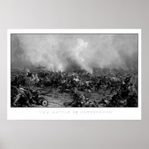 Poster Bataille de Gettysburg