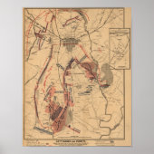 Poster Bataille de Gettysburg 14 (Devant)