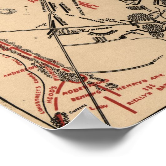 Poster Bataille de Gettysburg 6 (Coin)