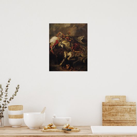 Poster Bataille de Giaour et Hassan (Cuisine)