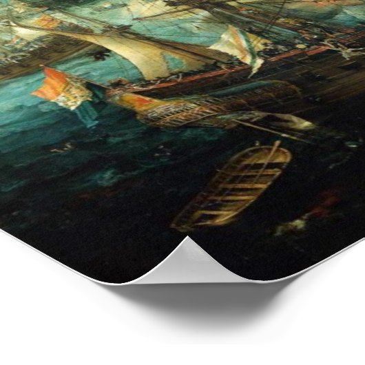 Poster Bataille de Gibraltar (Coin)