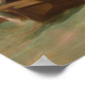 Poster Bataille de La Hogue - Benjamin West Fine Art Post (Coin)